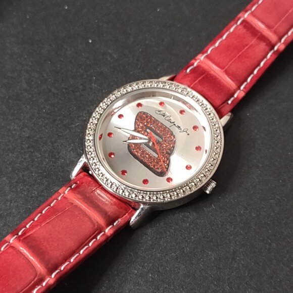Red And Silver Tone Dale Earnhardt Jr Watch Number 8 - Picture 10 of 14